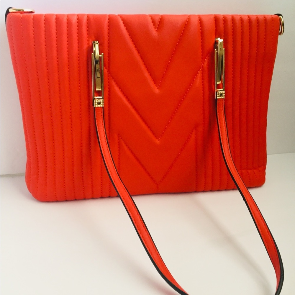 Luxe Orange Handbag👌